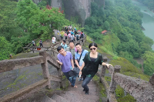 2015年公司組織福建武夷山旅游活動